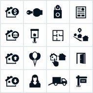 Residential Real Estate Icons