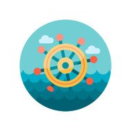 Helm flat icon