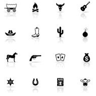 Icon Set Cowboys