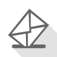 Vector mailbox icon Illustration EPS10