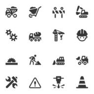 Construction Icons - Black Series