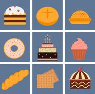 Bread and cake Set