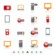 Electronics icons N5