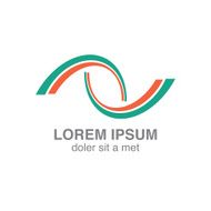 Vector logo design element vector illustration