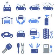 Car Maintenance Icons - Pro Series