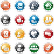 Social Networking Icons N14