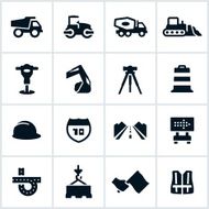 Road Construction Icons