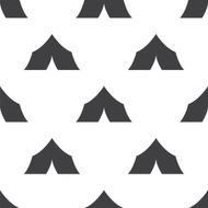 tent vector seamless pattern