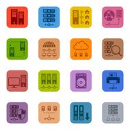 Network and Hosting Icon Set N2