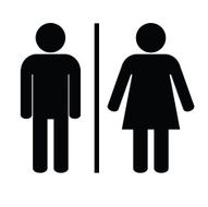 man and woman icon vector