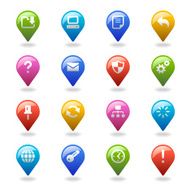 Navigation icons set N23