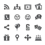 Mobico icons &mdash; Social entertainment