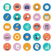 Flat Business icons N14