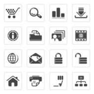 web and internet icons N18