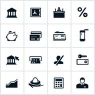 Bank and Finances Icons