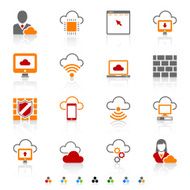 cloud computing icons N12