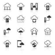 cloud computing icons N13