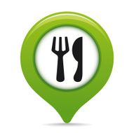 Restaurant map pointer