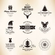 Christmas and New Year symbols N6