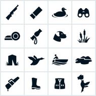 Duck Hunting Icons