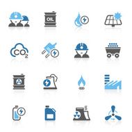 Industry and energy icons