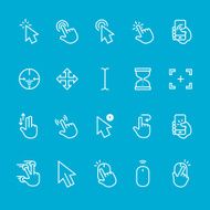 Cursor vector collection