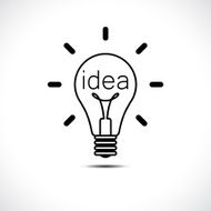 Bulb light icon