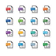 File Format icons