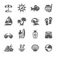 Mobico icons - Sun Beach