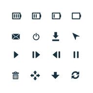 Device icons set N2