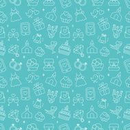 wedding line pattern icon