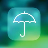 Superlight Interface Umbrella Icon