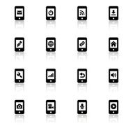 Black &amp; White Icons Set N15