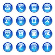 Business icons set N76