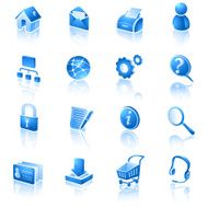 Website and internet icons N13