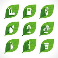 creative green energy concept
