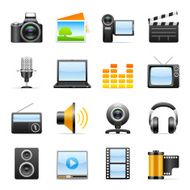 Color Icons - Media