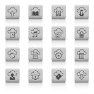 Cloud Computer icons N2