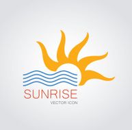 Sunrise symbol