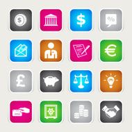 Multicolor Icons - Finance