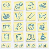&quot;post-it&quot; work notes