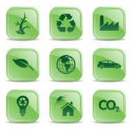 Glossy Eco Icons
