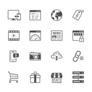 SEO and Internet Icons N3