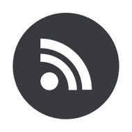 Vector modern gray circle icon N30