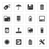Computer and peripherals icons