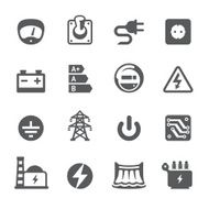 Mobico icons - Electricity