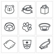 Cat icon set N2