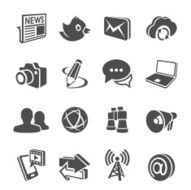 3D Commuication Icon Set