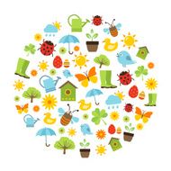 Spring background N17
