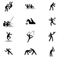 Sport icon set N10